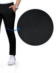 Black 2 Way Strachable Trouser