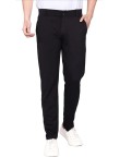 Black Men Lycra Trouser Pent