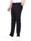 Black Men Lycra Trouser Pent