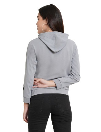 Grey  Hoodi For Girls And Women