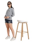 Grey  Hoodi For Girls And Women