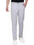 Grey Men Lycra Trouser Pent