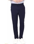 Navyblue Men Lycra Trouser Pent