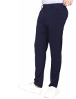 Navyblue Men Lycra Trouser Pent