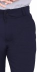 Navyblue Men Lycra Trouser Pent