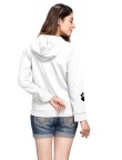 White Cate Hoodi For Girls And Women